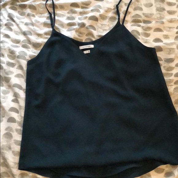Aritzia Tops - Babaton every camisole teal